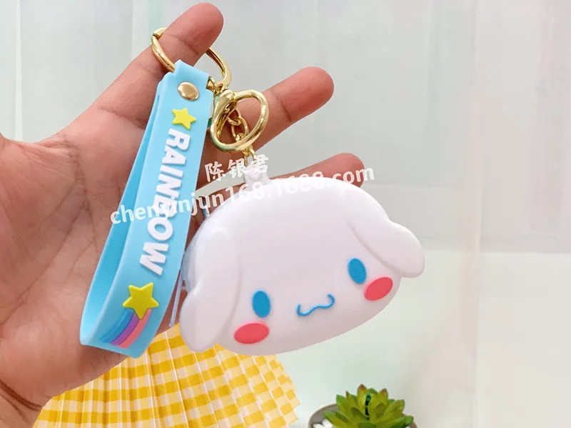 Sanrio Hellokitty Mymelody Cinnamoroll Purin симпатичная сумка для наушников силиконовый