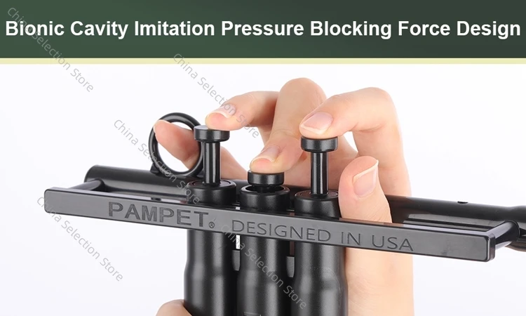 Практика дыхания трубы Практикатор для пальцев по пальцам формы рта Горячая рука