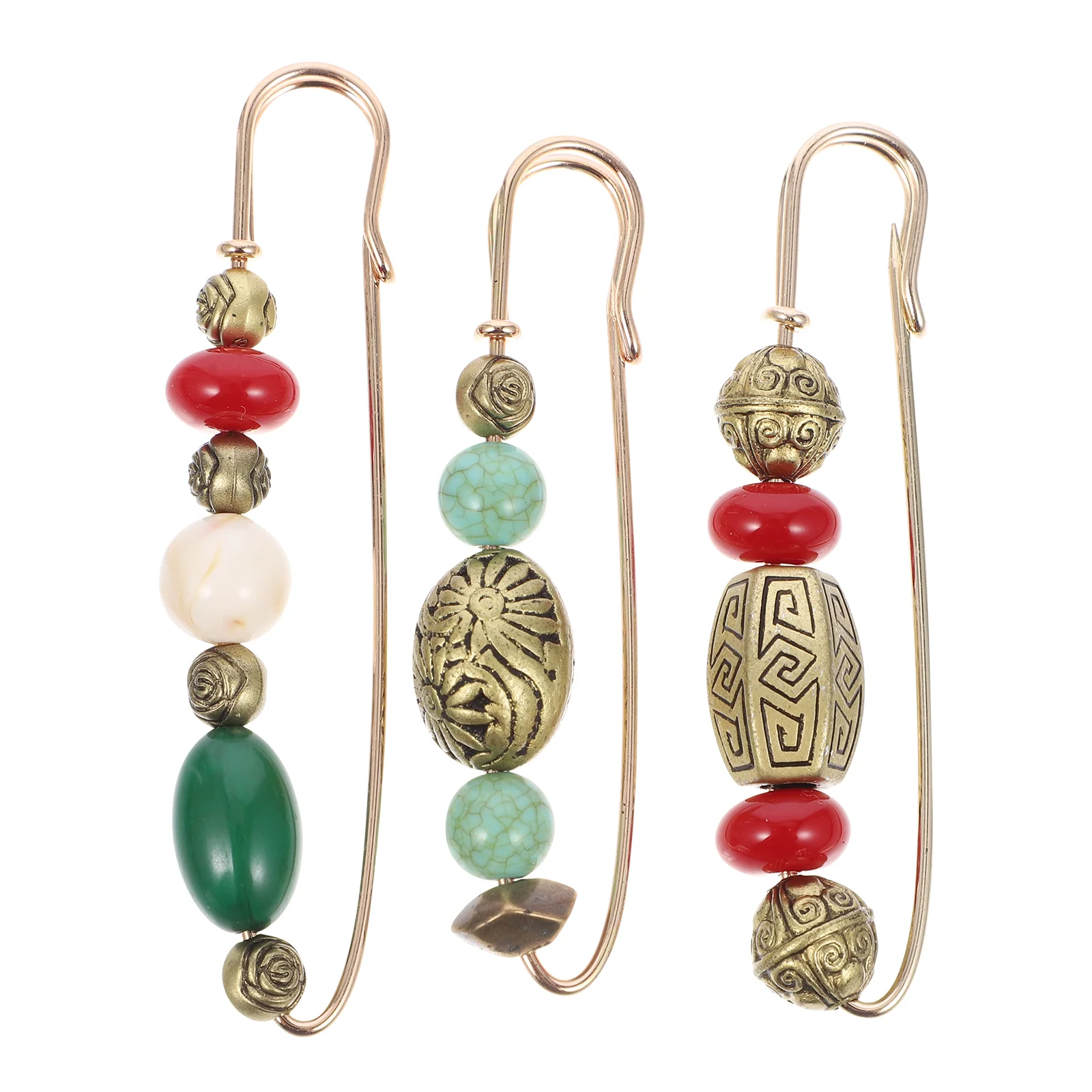 

Pin Brooch Safety Vintage Brooches Cardigan Sweater Collar Clip Clips Shawl Lapel Scarf Waist Retro Dress Buckle Button Large