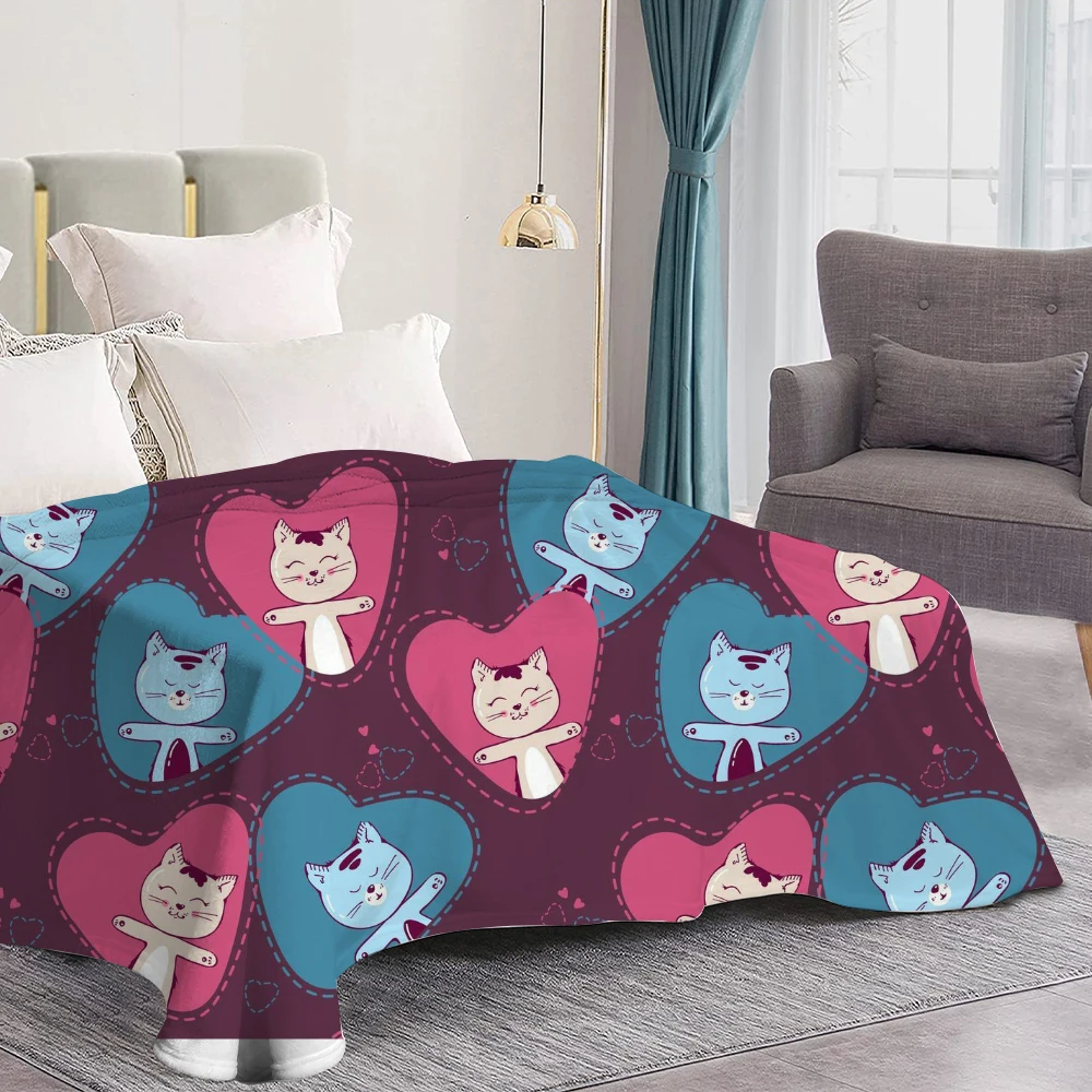 Новинка 2024 одеяло с рисунком аниме hrows для дивана постельные принадлежности