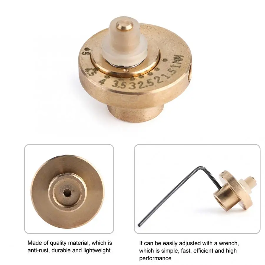 Прямой привод из нержавеющей стали тату машина Регулируемая 1-5 мм колесо мотор