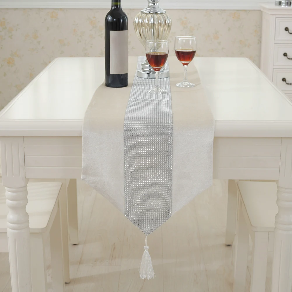 

Dining Home Decor For Wedding Kitchen Gifts Rectangle Indoor Outdoor Birthday Modern Accessories Table Runner