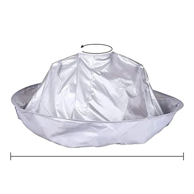 

Adult Perm Dyeing Hairdressing Haircut Shawl Broken Hair Storage Apron Haircut Umbrella Cloak Salon Accessories Haircut Clip