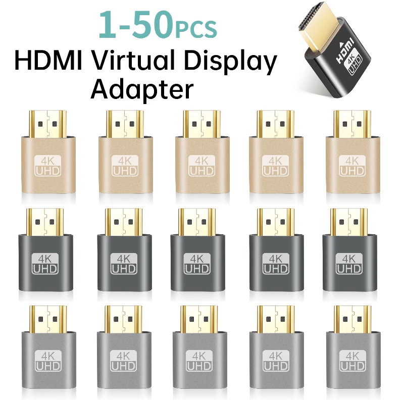 1-50 шт., виртуальный дисплей HDMI 4K HDMI DDC EDID