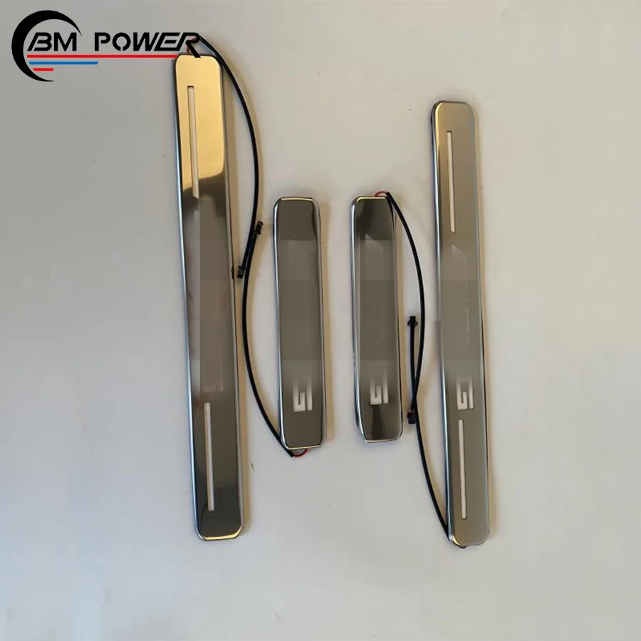 G Class W463A W464 G500 G63 G65 TI Style Car Automatic Power Side Runing Board Step With Light lower price W463a Welcome Pedal |