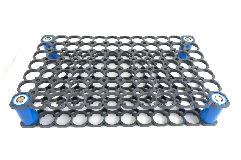2pcs/lot MasterFire 7*12 32650 Lithium Battery Holder Bracket Cell Safety Anti Vibration Plastic Brackets For 32650 Batteries