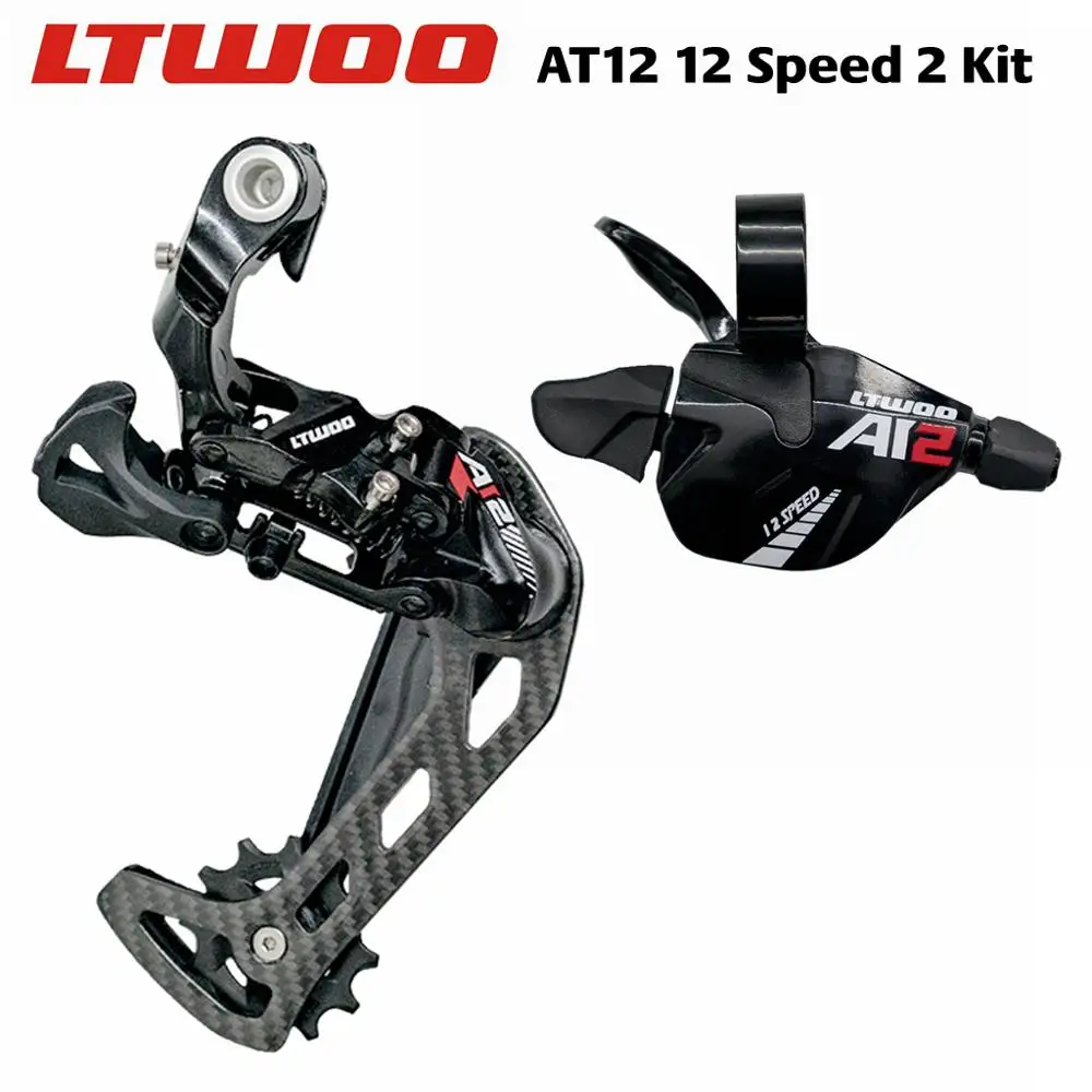 

LTWOO Bicycle AT12 1x12 Speed Trigger Shifter + Rear Derailleurs,Compatible With 52T 12S MTB Bike Cassette For Eagle M9100