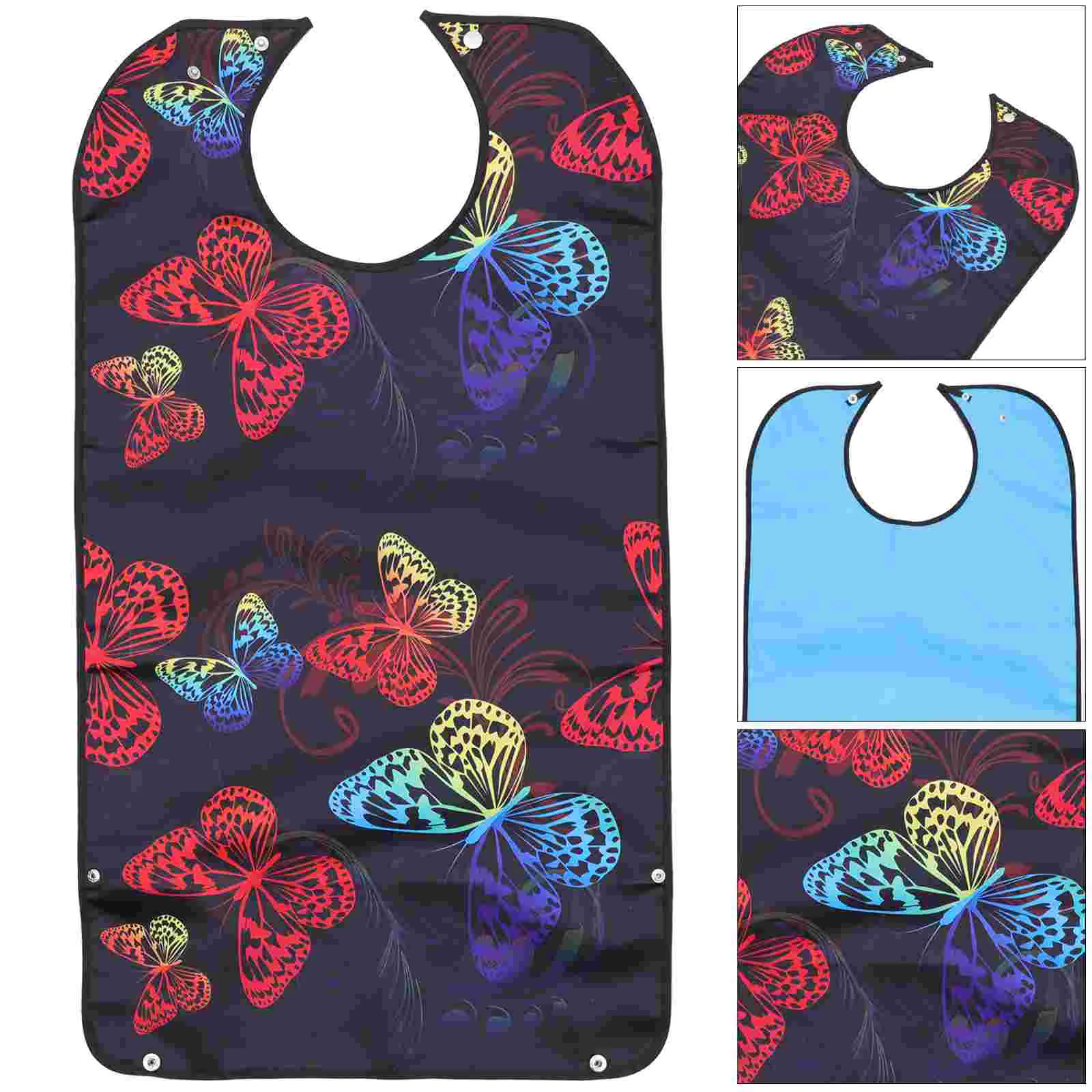 

1 Pc Reusable Portable Practical Meal Bib Saliva Towel Eating Apron