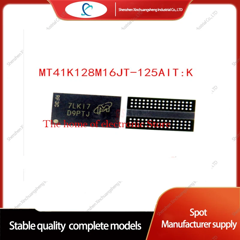 

5PCS MT41K128M16JT-125AIT:K SDRAM - DDR3L Memory IC 2Gbit Parallel 800 MHz 13.75 Ns 96-FBGA (8x14) MT41K128M16JT-125AIT