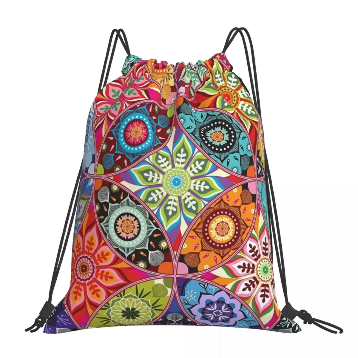 

Марокканский рюкзак Bazaar, многофункциональная портативная сумка на шнурке, сумка на шнурке с карманами, спортивная сумка, сумки для книг для путешествий, студентов