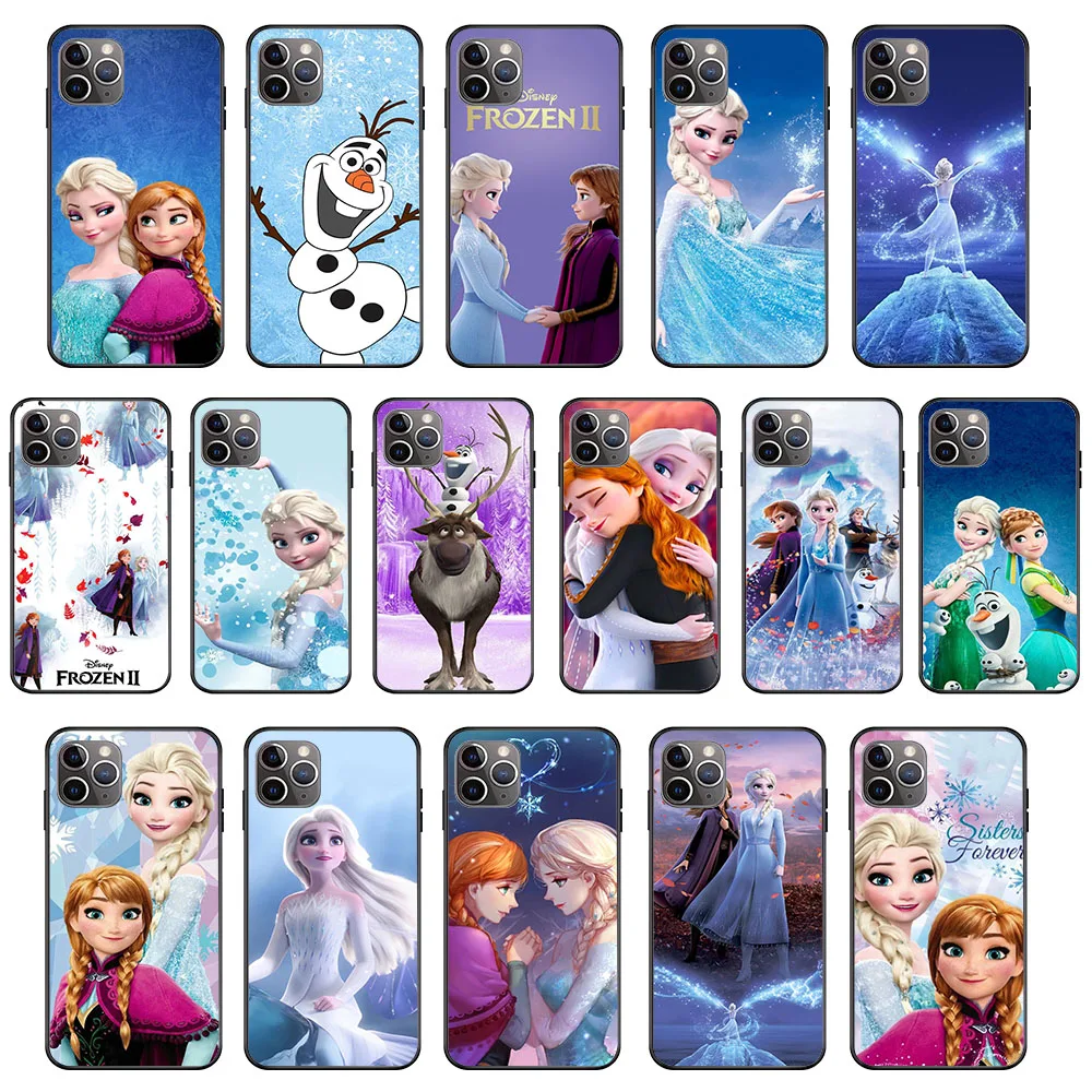 

KK-16 Frozen Elsa Silicone Case For Samsung A10 A10S A20 A20S A30 A30S A50 A50S A70 A70S A03 A03S A9 Core