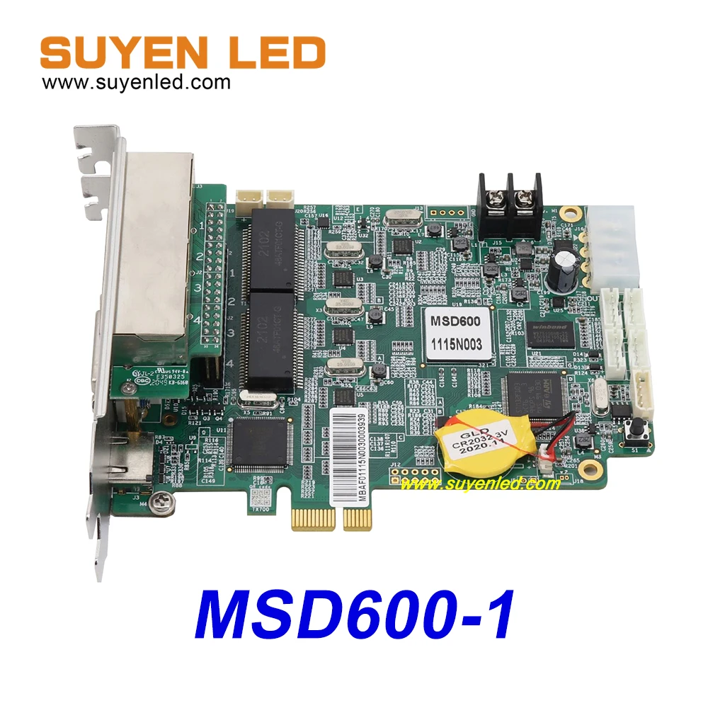 Лучшая цена NovaStar MSD600-1 Светодиодная отправляющая карта (обновленная версия MSD600) |
