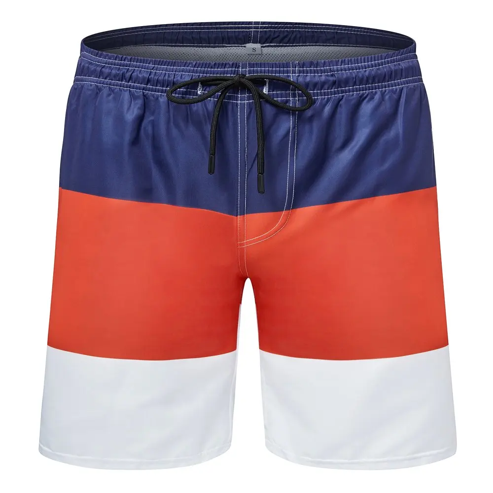 

Мужские плавки, Быстросохнущий купальник, плавки с цветными блоками, пляжная одежда, купальник с эластичной талией и кулиской