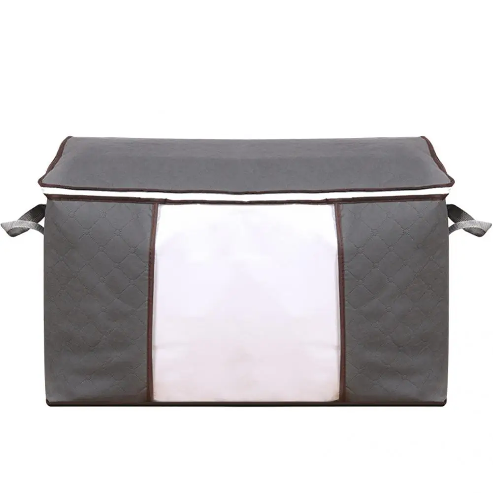 

Clothing Container Useful Waterproof Quilt Storage Box Breathable Tidy Clothes Organizer