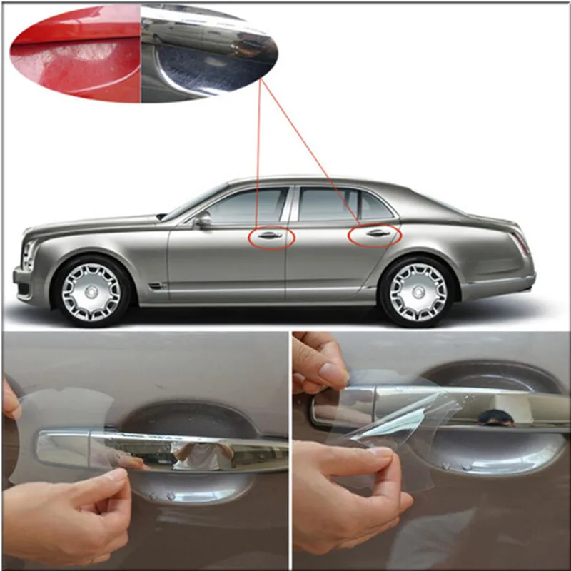 4 шт. автомобильные наклейки на дверную ручку |