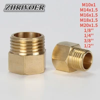 m14x1 m14x1 5 m16x1 5 m18x1 5 m20x1 5 18 14 38 12 thread pneumatic pressure gauge conversion adapter pipe fittings