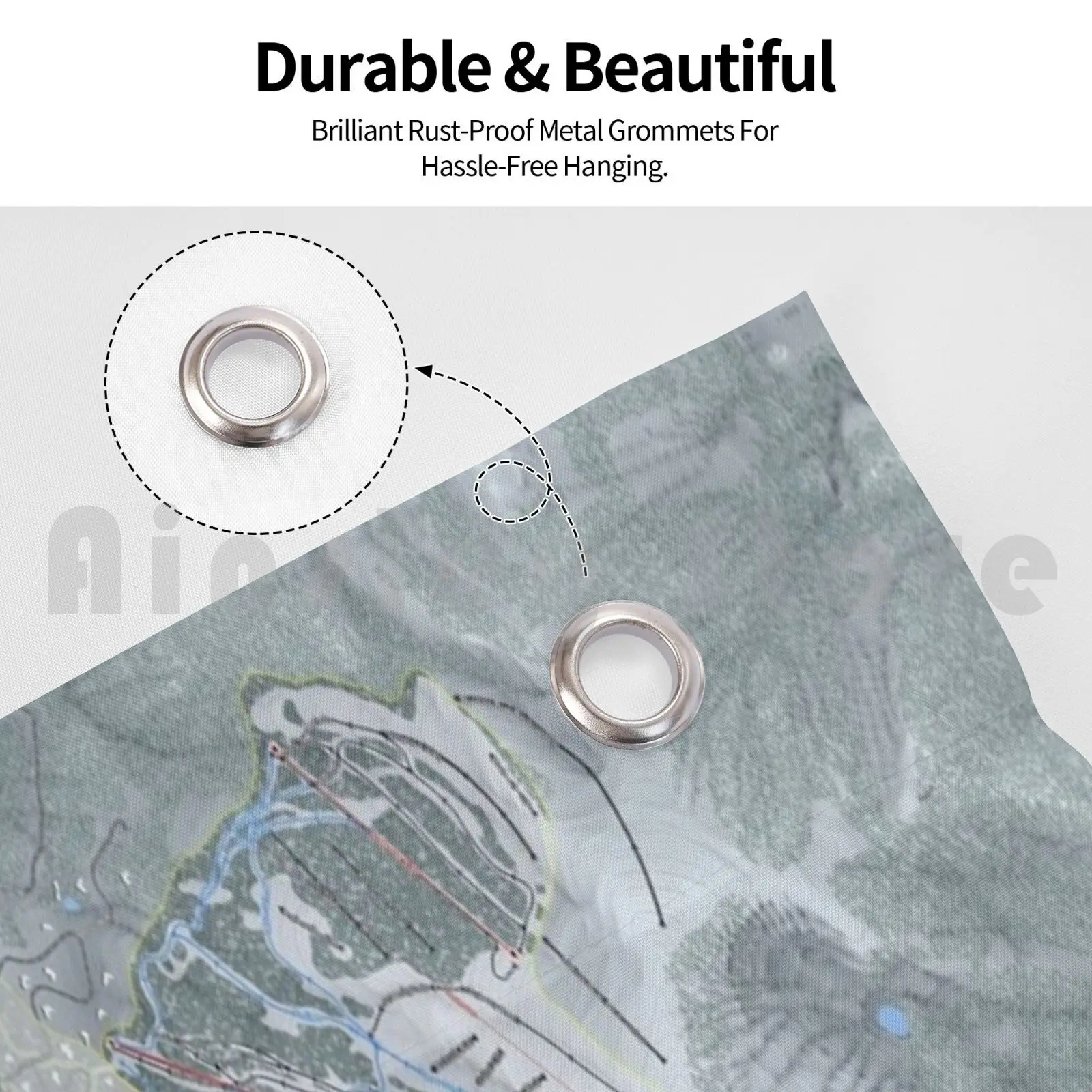 Карта туристической трассы Big Sky украшение для улицы флаг с автомобильным флагом