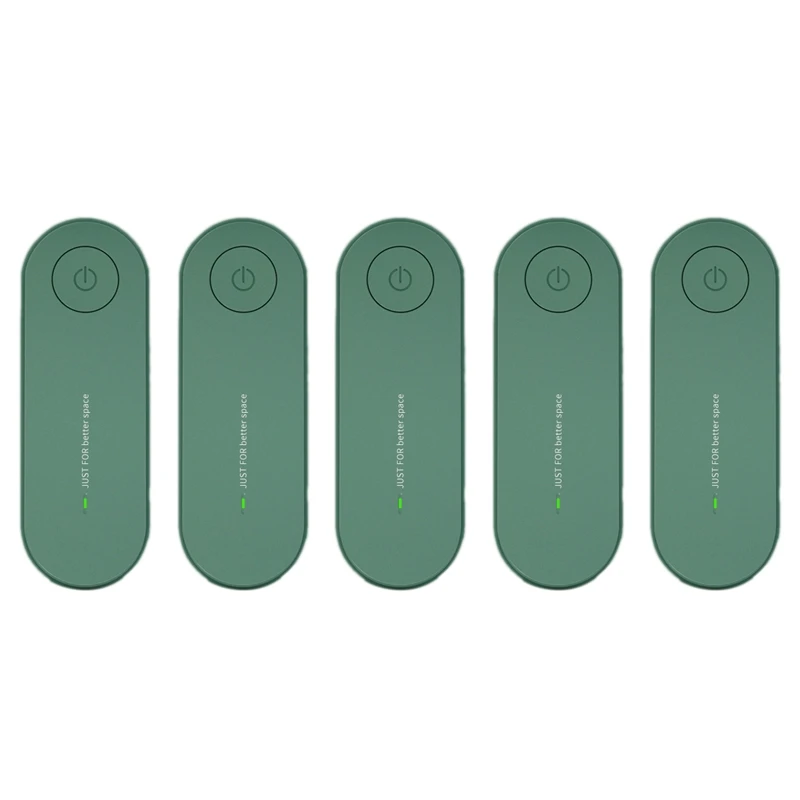 

5X Plug In Air Purifier For Home Cleaner Mini Air Ionizer To Remove Smoke Deodorizer Air Freshener Green US Plug