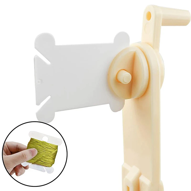 50 шт. набор пластиковых шпульки для нити органайзер вышивки намотка ремесло