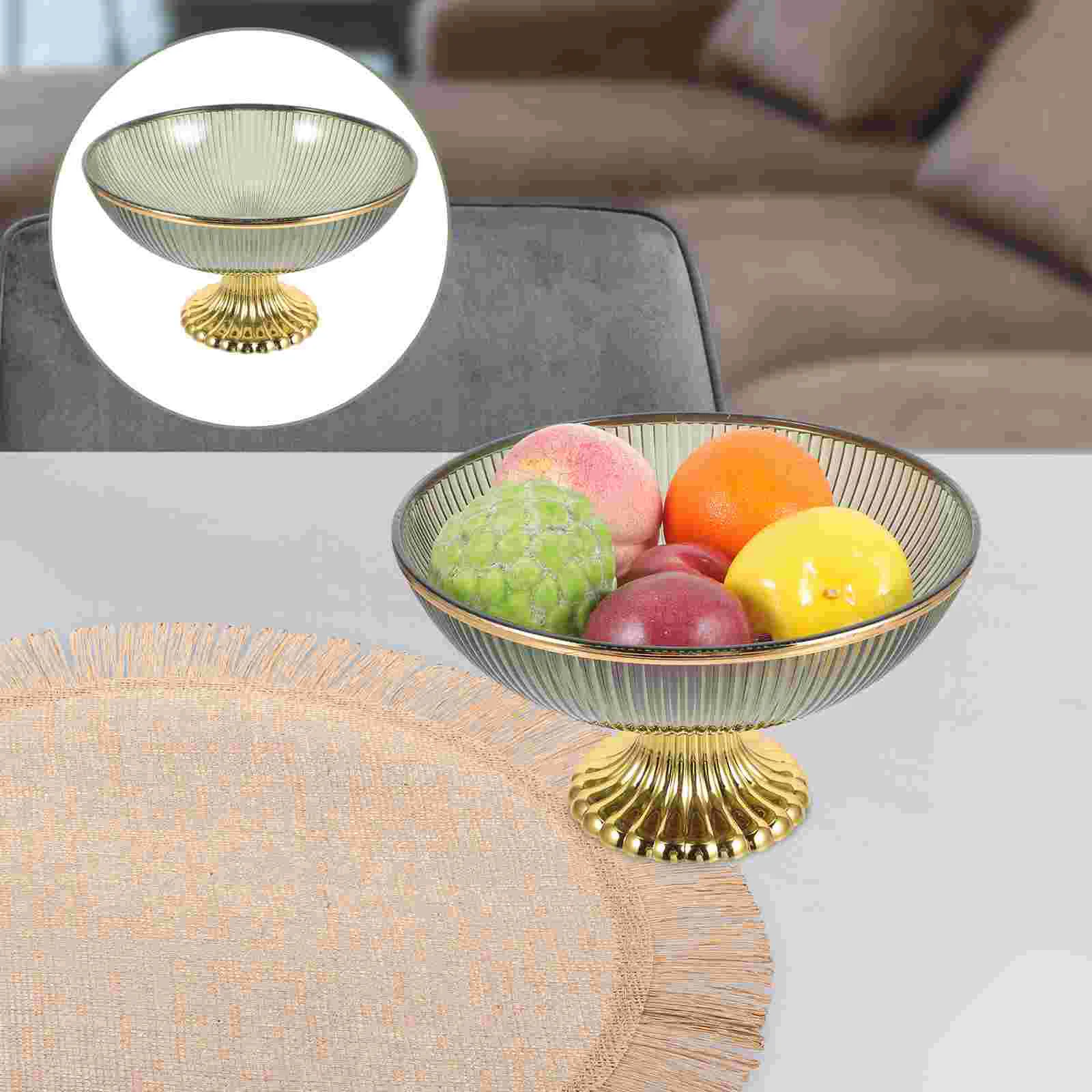 

Fruit Plate Storage Tray Basket Appetizer Serving Tea Cup Snack Dessert Holder Candy Fruits