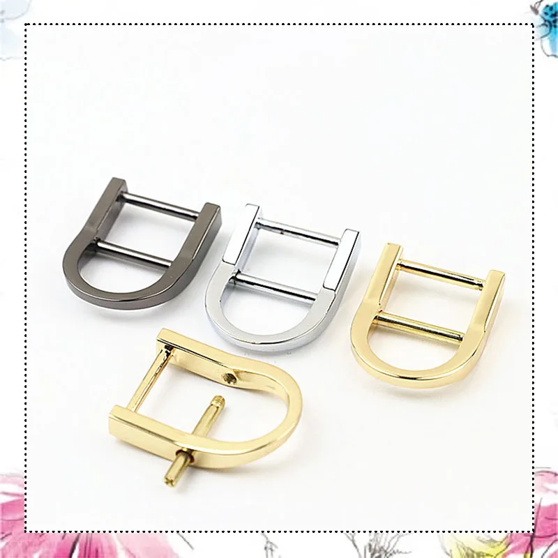 20pcs ID18mm Detachable Screw Tri-Glide Buckles D Ring Adjust Hook DIY Bags Strap Adjustment Buckle Webbing Belt Clasp
