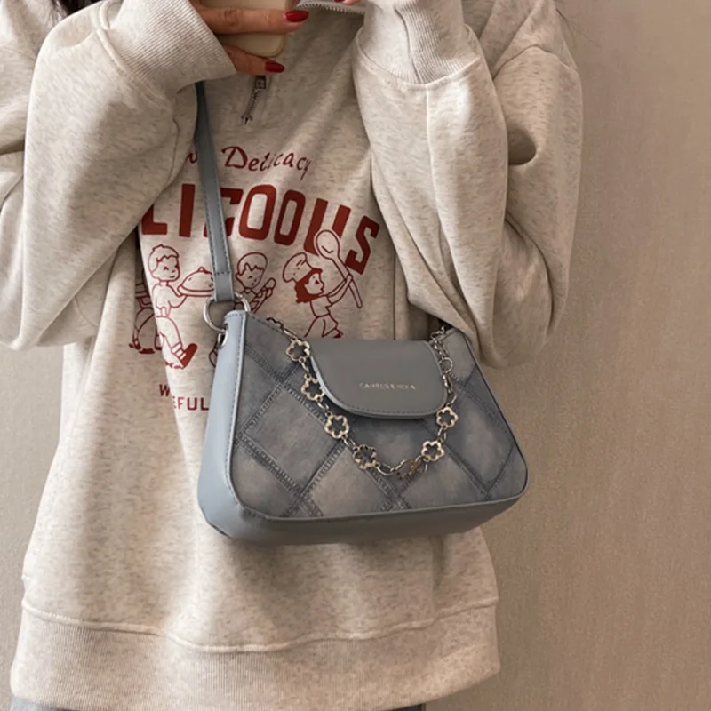 Трендовые дизайнерские сумки для женщин 2023 винтажная сумка через плечо из