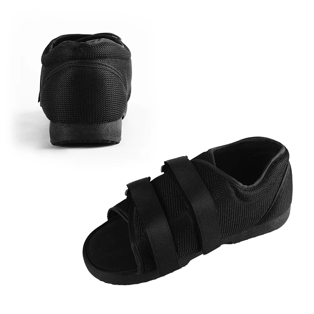 

Widened Adjustable Shoes Fat Wide Surgery After Injury Deformed Thumb Shoes (ML Black)