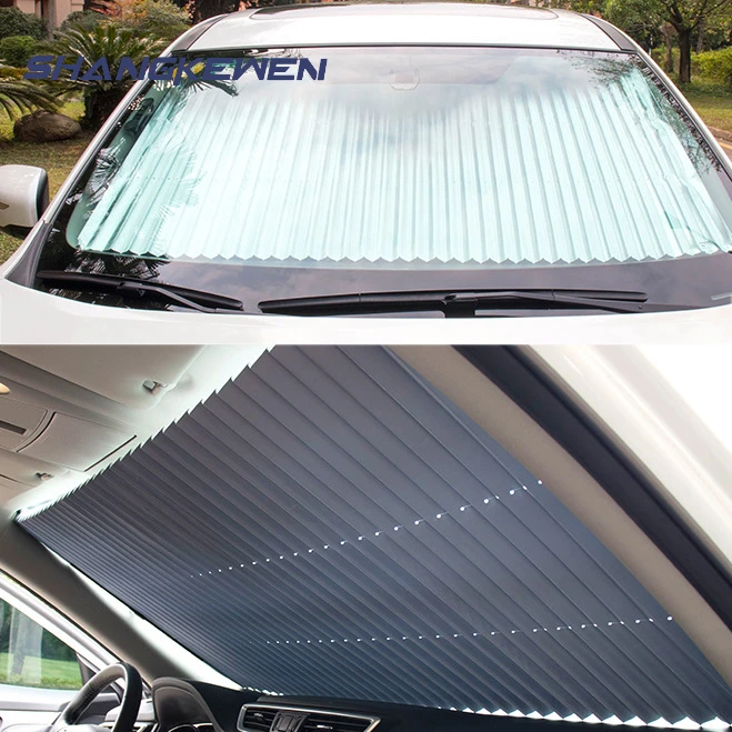 

Retractable Windshield Sunshade for Car Front Windshield Sun Shades Cover Auto Health Shields Car Acessories Windshield Shade