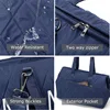 PANGDUBE Diaper Bags Mommy Bag 5pcs/set Baby Nappy Bag 10 Types Waterproof Maternity Bag for Baby Bags for Mom 3