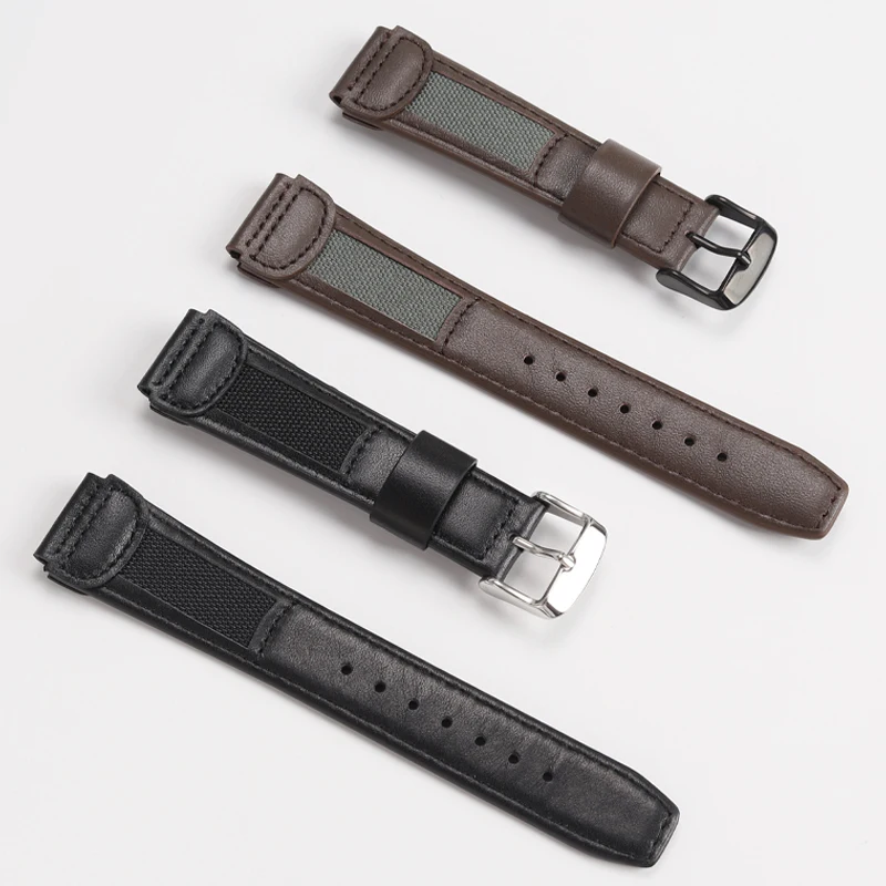 18 мм для Casio AE-1200 1100 1300 кожаный ремешок-браслет A158 159 SGW-300 400 MRW-200 W-218h AQ230 AQ-S810 замена