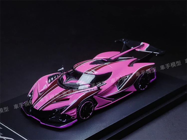 

Peako 1/64 Apollo IE pink supercar полимерная модель автомобиля spot
