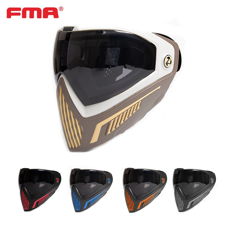 FMA F5 Storm Goggle Mask Анфас Противотуманная уличная маска для пейнтбола Съемный