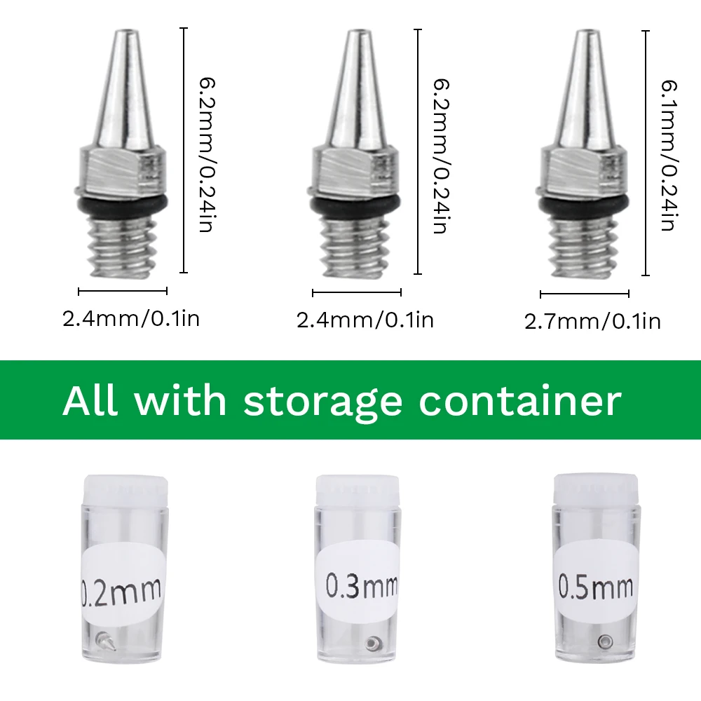 Насадка для аэрографа 0 2 мм 3 5