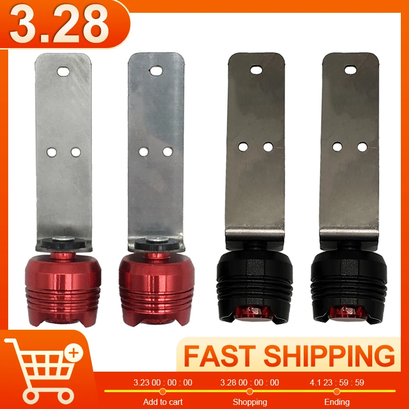 

1 Set Electric Scooter Taillight Battery Powered Rear Warning Light Lamp for Xiaomi M365 1S E-Scooter Light Parts Accessories
