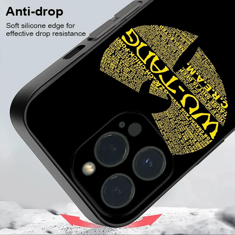 Чехол для телефона Wu-T-Tang Clan IPhone 16 15 14 13 12 Mini 11 Pro XS Max X XR SE5 6 7 8 Plus мягкий силиконовый