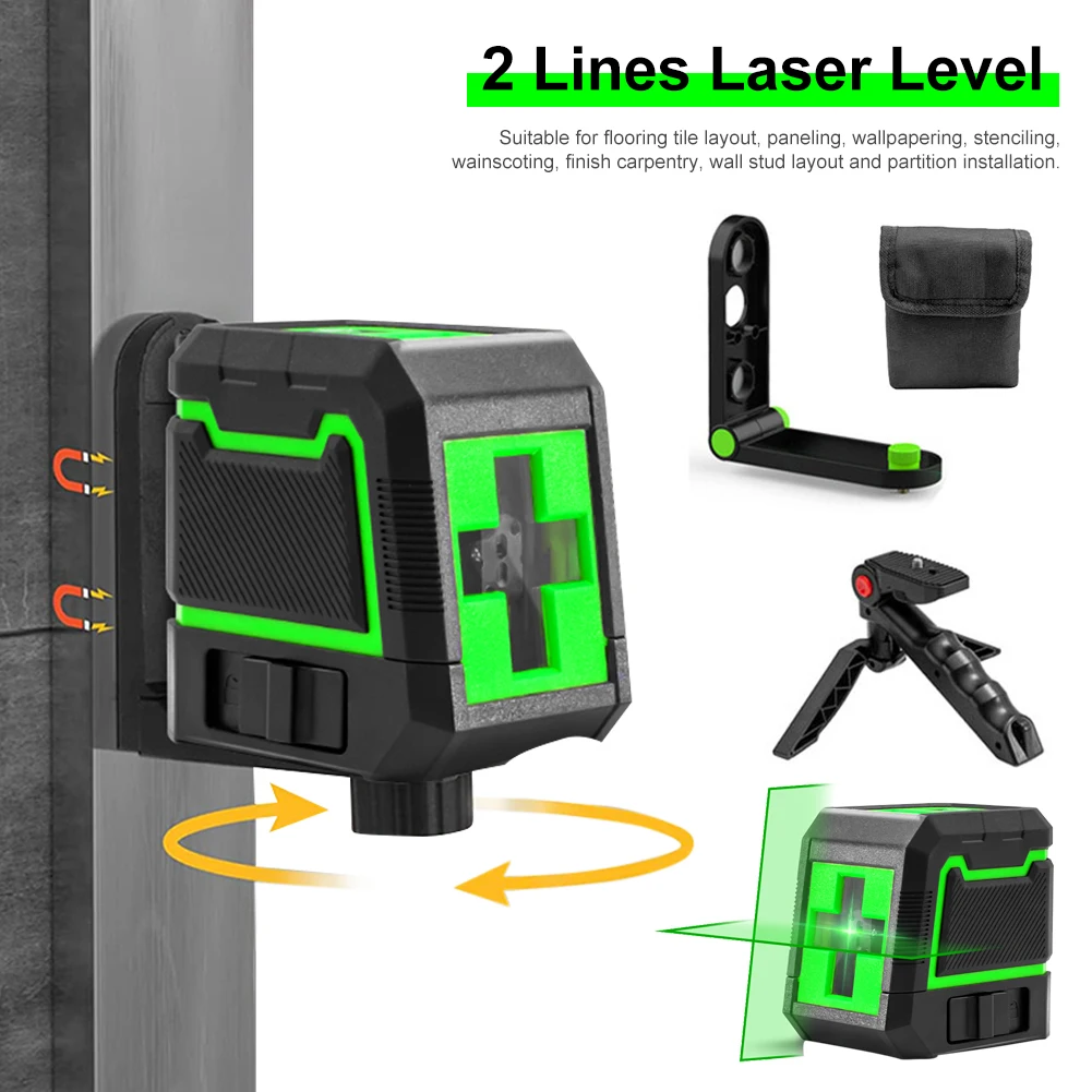 

Portable Multipurpose Laser Level Tripod Wall Bracket Horizontal Vertical For Floor Tile Layout Paneling Wallpaper Hardware Tool