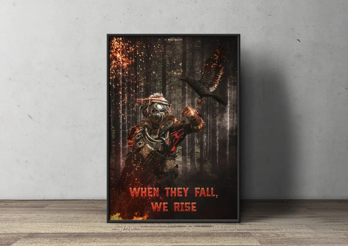 

Apex Legends художественный постер на холсте