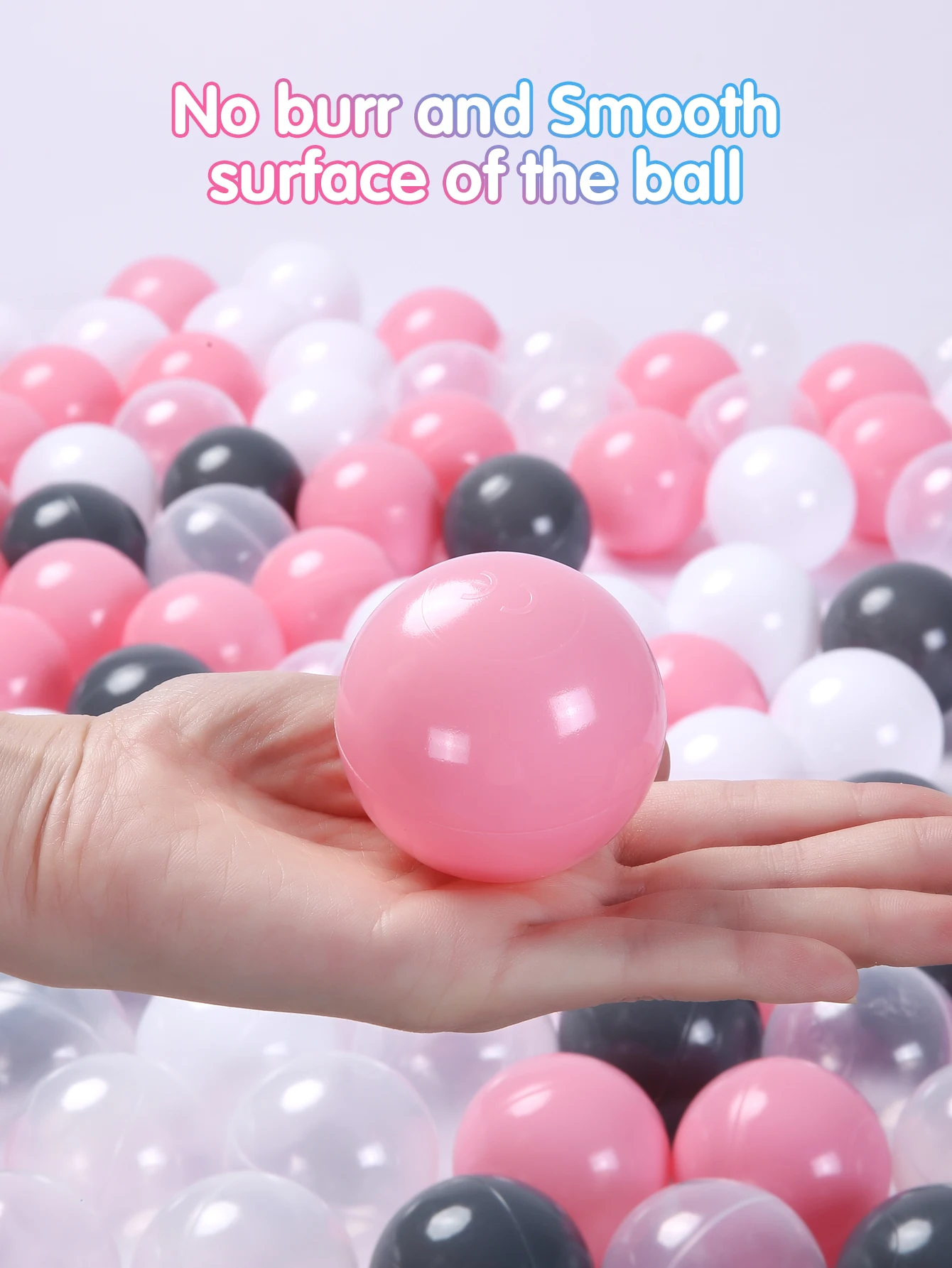 Маленький размер 100 шт. 2 16 дюйма Утолщенные мягкие пластиковые шарики для шаров с
