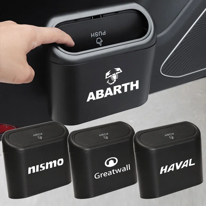 

1pcs Car Trash Can Hanging Trash Can Dust Box For Jeep Renegade Wrangler JK Grand Cherokee XJ Willys Compass Command Patriot