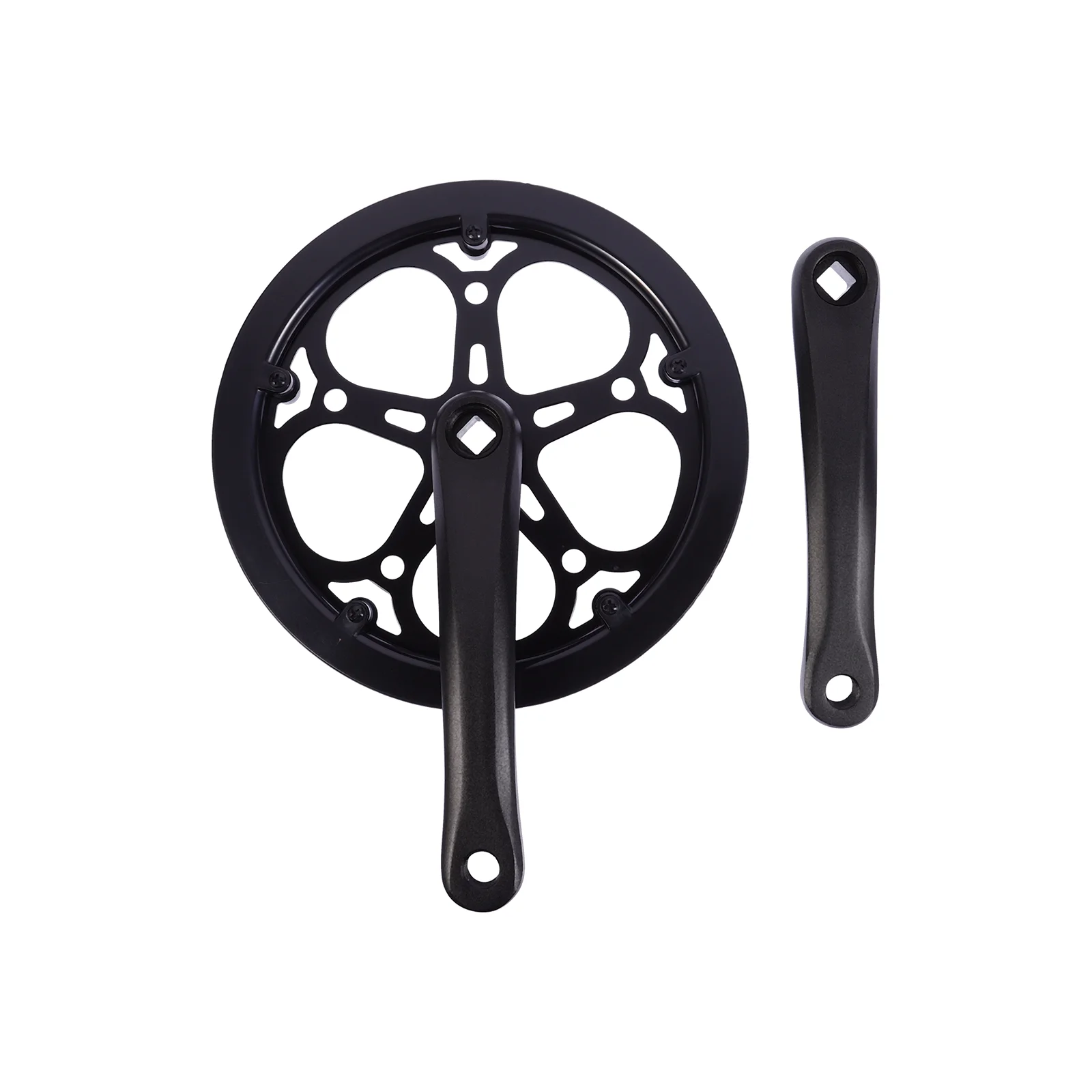 

Crankset Bike Single Crank Mountainset Ring Accessorieshandarm Cone Square Gear Hollow Replacement Aluminum Wheel Chain Puller