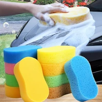 5pcs car washing sponges large honeycomb 8 shaped sponges block high density car cleaning waxing tools auto cleaning accessories