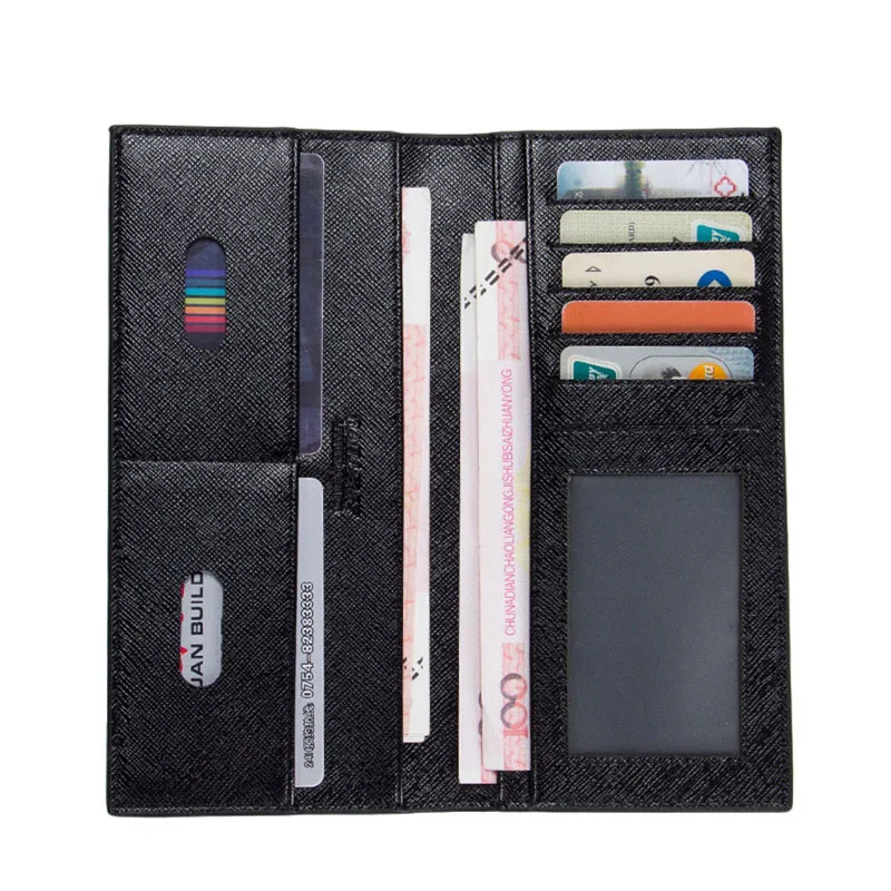 

Men Purse Super Slim Business Postcard Note Organizer Father's Day Gift 066C