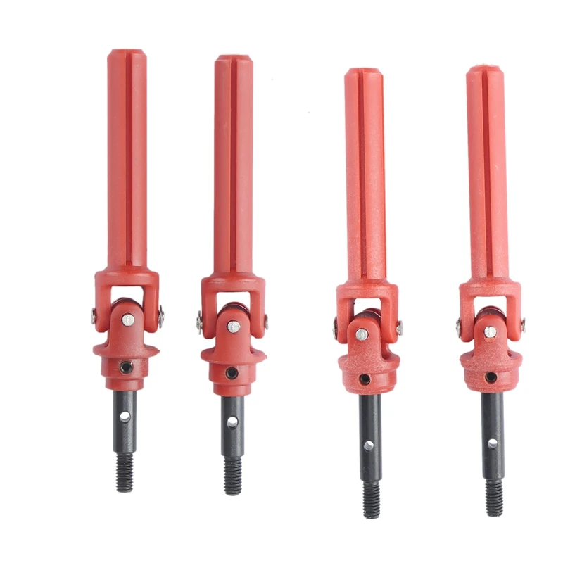 

Nylon Front and Rear Drive Shaft Transmission CVD for 1/10 Traxxas Slash Rustler 4X4 VXL HQ727 Remo RC Car Upgrade Parts