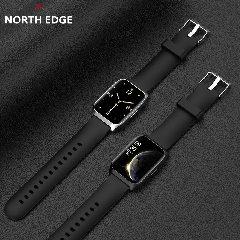 

NORTH EDGE New Sports Smart Watch Men Heart Rate SpO2 Blood Pressure Custom Watch Face Bluetooth Call Smartwacth For Android IOS