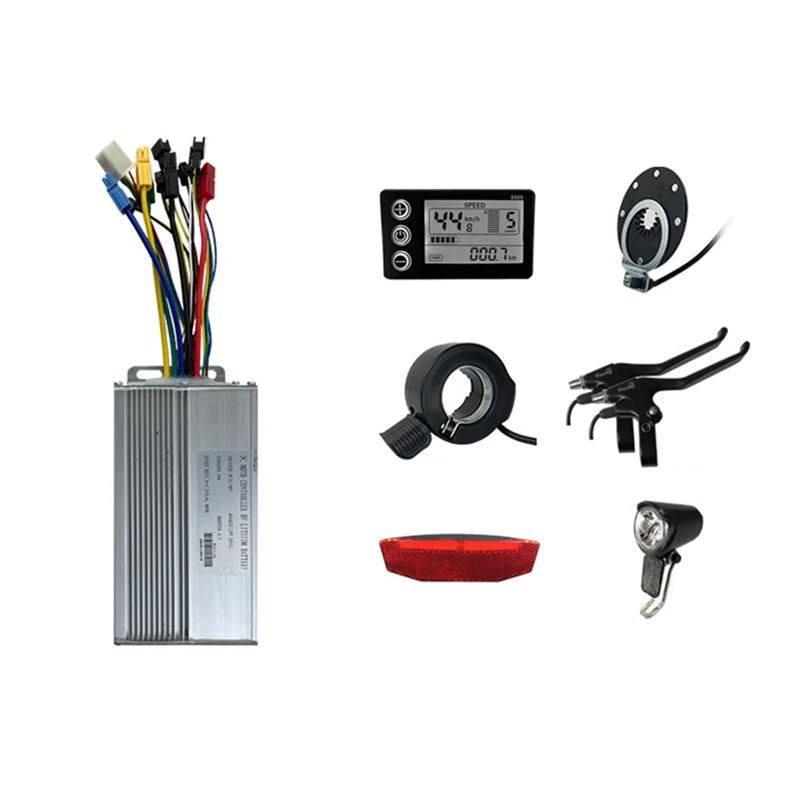 

Electric Scooter E-Bike 30A Controller Intelligent Brushless Motor Controller+LCD886 Display for 36V/48V 1000W Motor