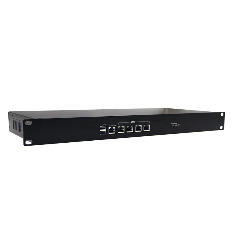

1u barebone pc Celeron J1800 4 Gigabit LAN Card Router Firewall Networking Server pfsense mini pc