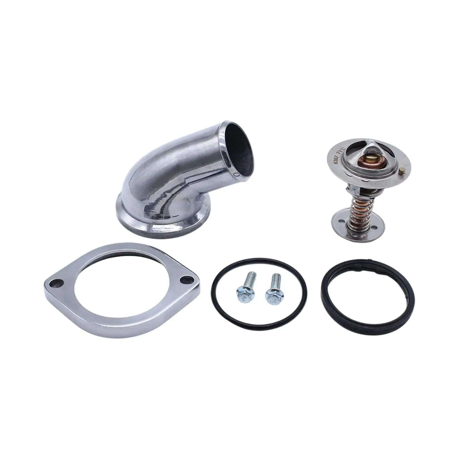 

Automotive 45 ° Water Ring Housing Chrome for Small 8 Spare Parts Replacement Accessories