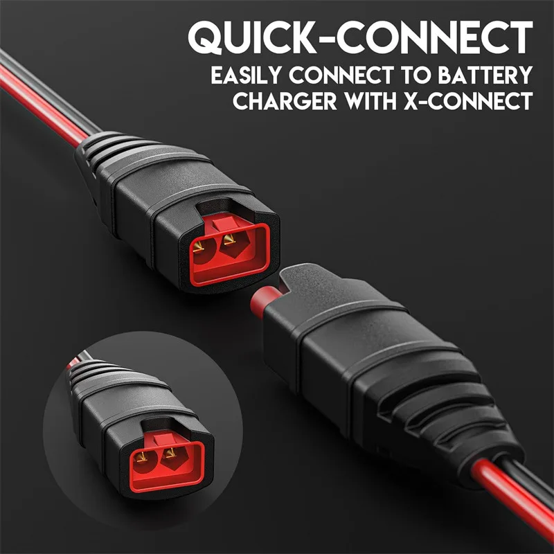 Жгут проводов совместимый с NOCO GC008 X-Connect M10 (10 мм) разъем люверсами для умных