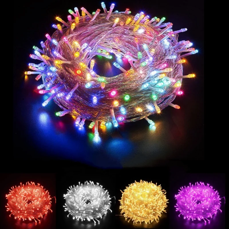 AVACOM Светодиодная гирлянда 10 метров 100 LEDs водонепроницаемая