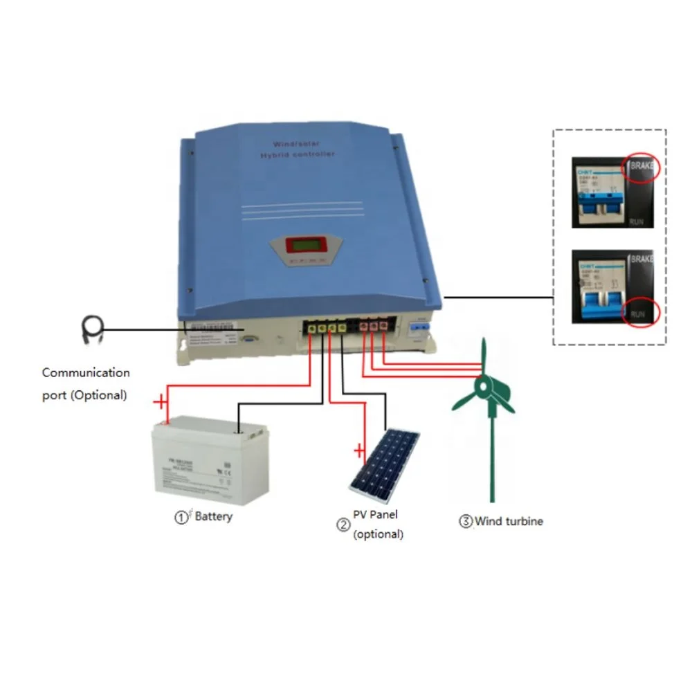 

1KW 2KW 3KW 5KW 10KW Wind and Solar Hybrid Controller IP42 PWM 24V-360V Regulator For wind turbine generator